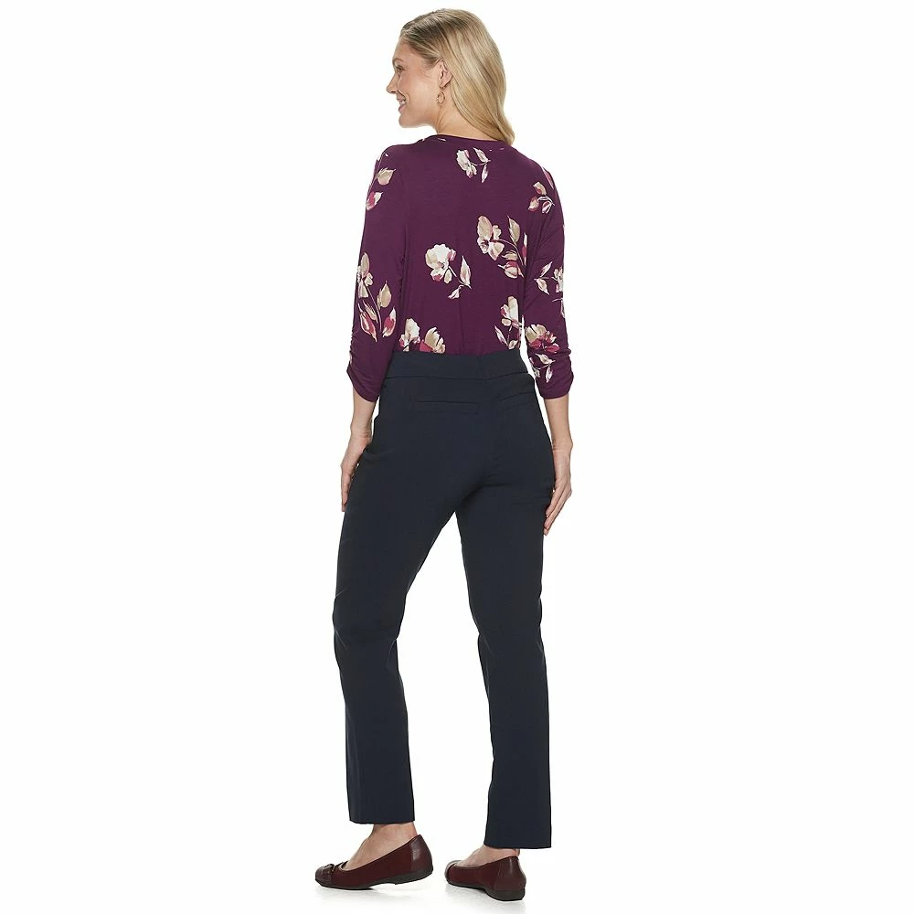 Women's Croft & Barrow® Millennium Tummy Control Pull-On Pants - Image 5