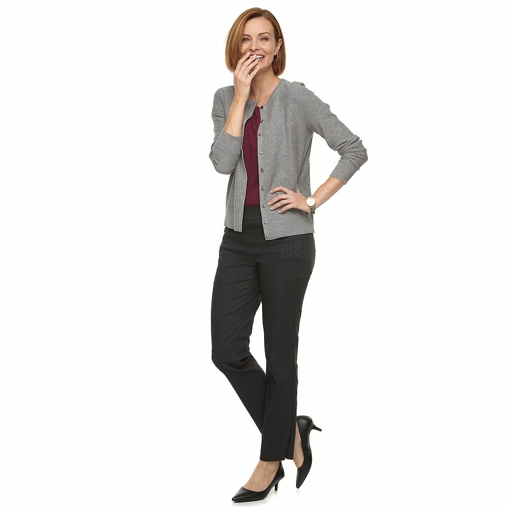 Women's Croft & Barrow® Millennium Tummy Control Pull-On Pants - Image 10