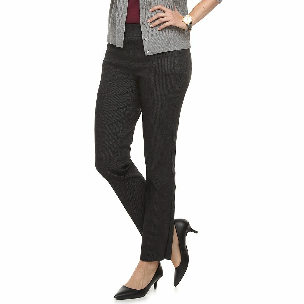 Women's Croft & Barrow® Millennium Tummy Control Pull-On Pants - Image 2