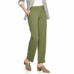 Women's Croft & Barrow® Easy Knit Straight-Leg Pants