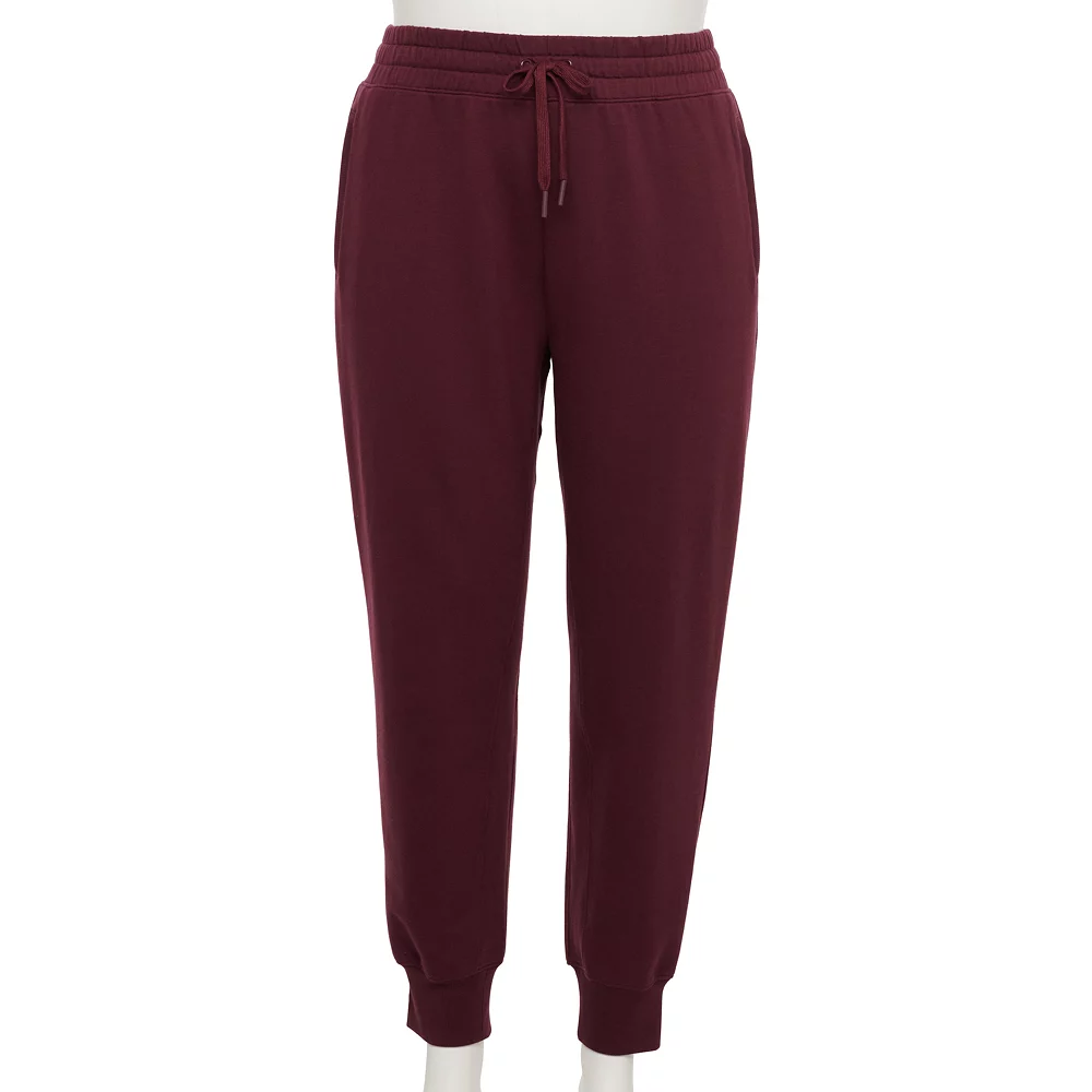 Plus Size FLX Embrace High-Waisted Banded-Bottom Sweatpants - Image 2