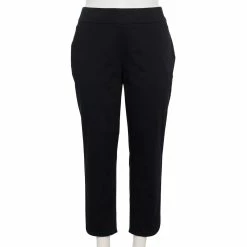 Plus Size Croft & Barrow® Effortless Stretch Ankle Pants