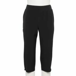 Petite Croft & Barrow® Classic Comfort Collection Capri Pants