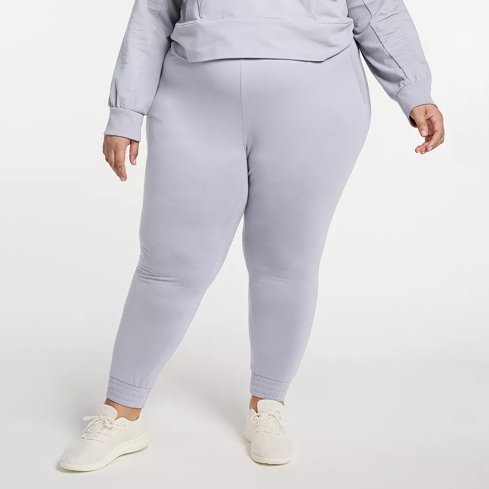 Plus Size FLX Paperbag High-Waisted Sweatpants - Image 2