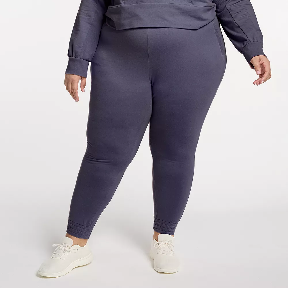Plus Size FLX Paperbag High-Waisted Sweatpants - Image 3